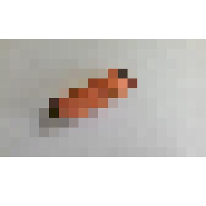 Бобина с оранжевыми х/б нитками