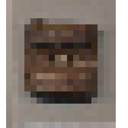 Пуговица для верхней одежды декоративная с двумя сквозными отверстиями