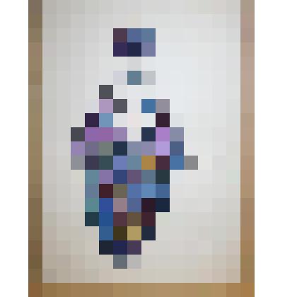 Эскиз театрального костюма "Госпожа Мартинэ" к спектаклю по пьесе Соважон М.-Ж. "Чао!"