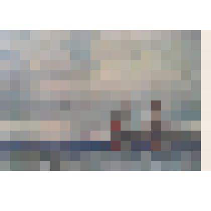 Карточка почтовая с изображением картины И.К. Айвазовского "Морской бой"