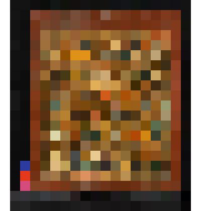 Воскресение – Сошествие во ад,  со Страстями Господними и праздниками. Икона