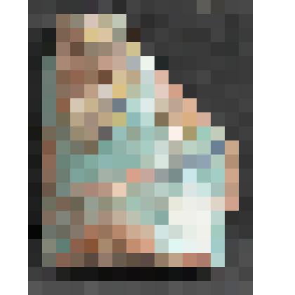 Изразец печной валик рельефный полихромный. Фрагмент