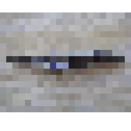 Нож с сохраненным стержнем и лезвием