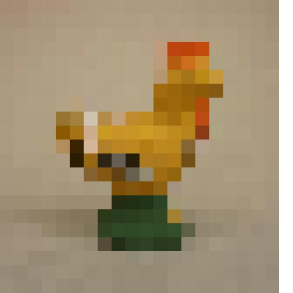 Скульптура каргопольская "Петух"