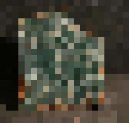 Изразец печной  гладкий зеленый. Фрагмент угловой