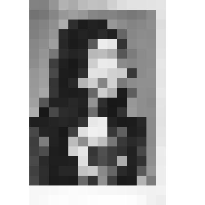 Фотография ч/б, погрудный портрет работницы Шахунской художественной фабрики