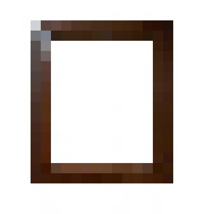 Рама деревянная, прямоугольная, фанерованная