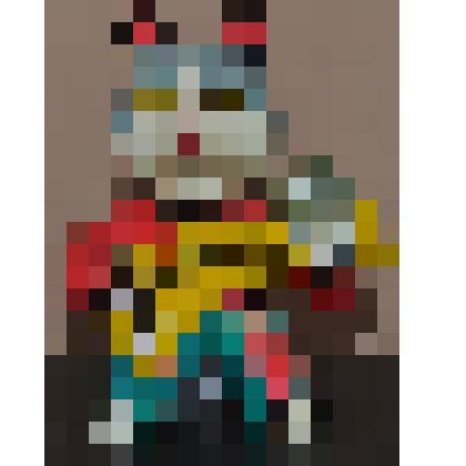 Глиняная игрушка.Кот с балалайкой