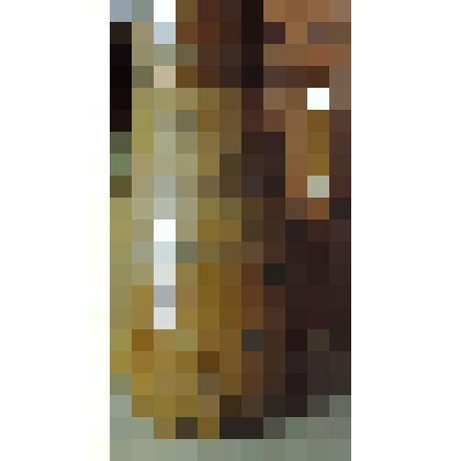 Графин глиняный с изображением звезды