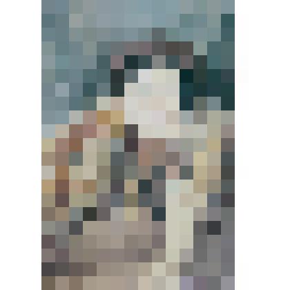 Акварель. Женщина с лисой