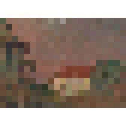 Картина. Сумерки. (Съезд к парому)