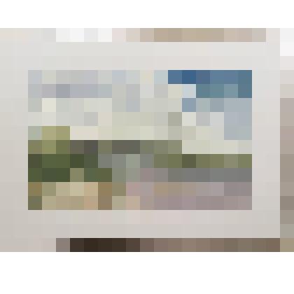 Акварель "Водохранилище"