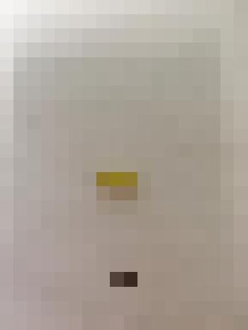 Связка стеклянных желто-синих бус. Бусина желтая трехчастная