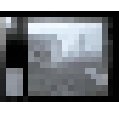 Негатив. Церковь Вознесения Господня. Западный всход на галерею. Коломенское