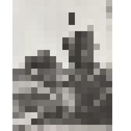 Фотография.  Установка деталей западного минарета мечети Джума-Джами. 1985г