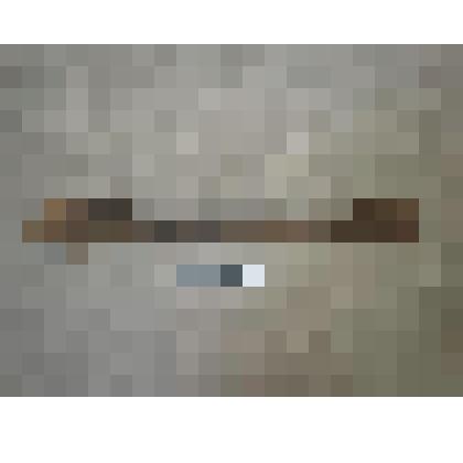 Лопатка для конопатки лодки. Изготовлена из средней части лука