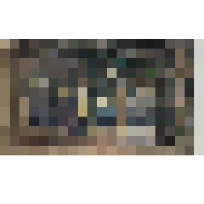 Эскиз декорации к опере Ц.А. Кюи "Пир во время чумы"