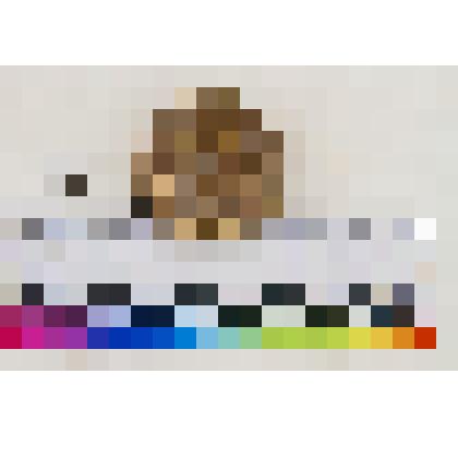 Игрушки-погремушки белоглиняной с буро-коричневой поливой шаровидной фрагмент