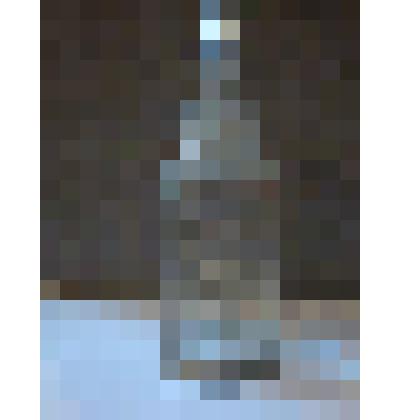 Четырехгранная бутыль - сосуд для хранения святой воды