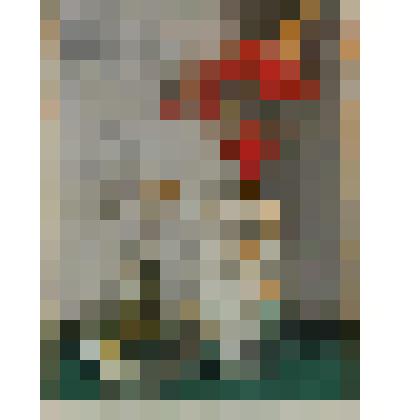 Пастель. Натюрморт с грушами и рюмкой