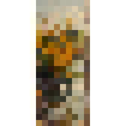 Желтый куст над водой. Этюд