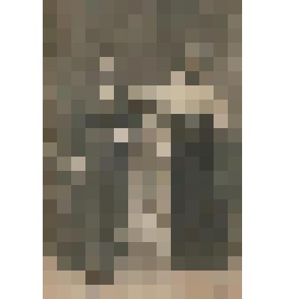 Фотография  черно - белая Телегиной Агафьи Петровны с подругой