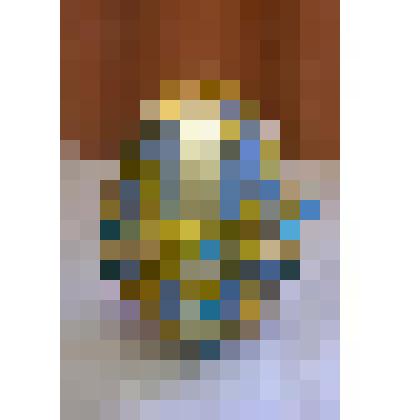 Сувенир. Яйцо пасхальное декоративное, оплетенное бисером, бусинами и атласными лентами