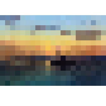 Кавказ. Новороссийск. Порт ночью. Открытка