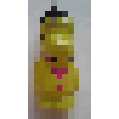 Игрушка елочная стеклянная «Крокодил Гена». Желтый