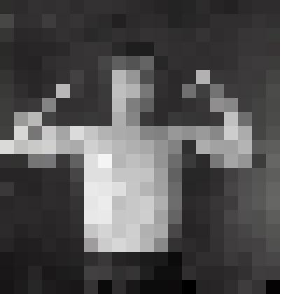 Стеклянный негатив. "Портрет атлета"