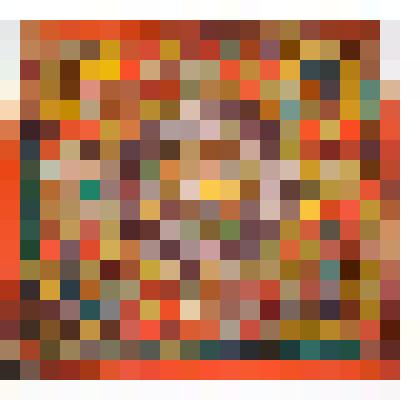 Платок с растительно-восточным орнаментом