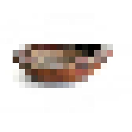 Чашка деревянная выкрашенная в коричневый цвет