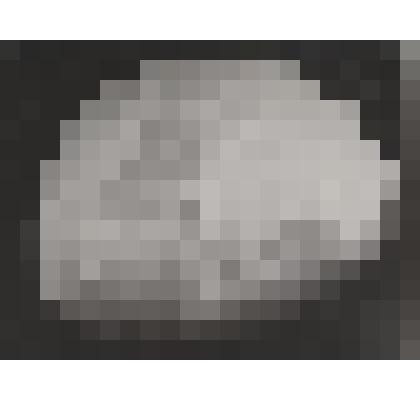 Фотография. Снимок Луны, сделанный в телескоп в момент 6-й фазы