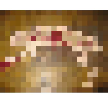 Повязка-налобник из холщовой ткани (Русский народный костюм № 5)