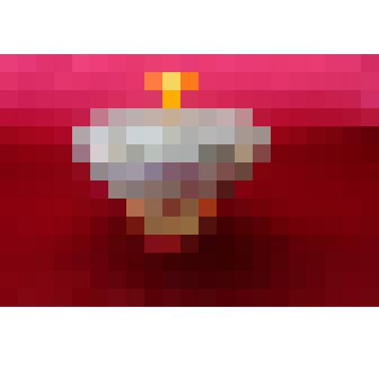 Пудренница с крышкой