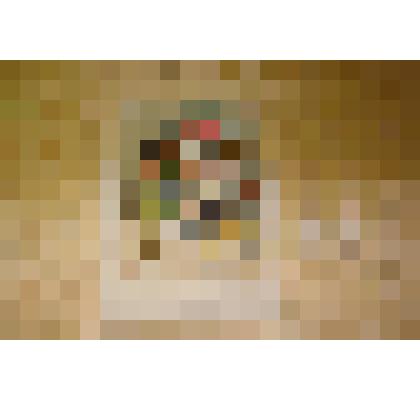 Открытка поздравительная «Сердечных  пожеланий счастья  к  новому году»   цветная  девочка танцует со снеговиком в красной шляпе