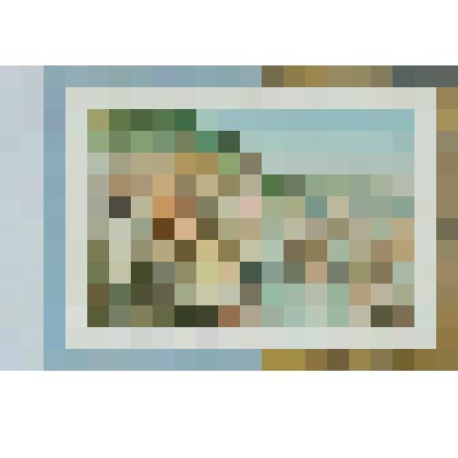 Литография. Альбом. "Русская история в картинках". I часть."Крещение киевлян. (При Владимире Св. в 988 г.)". Художник К.Лебедев