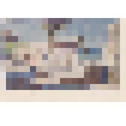 Карточка почтовая с изображением картины В. Поленова "Дворик в Тивернаде"