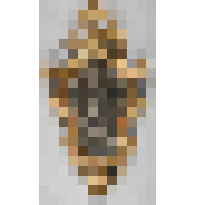 Зеркало настенное в золоченой раме с изображением танцующей музы