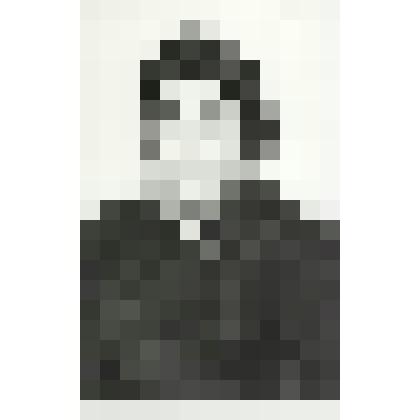 Фотография ч/б. Портрет Шилимовой М.Л