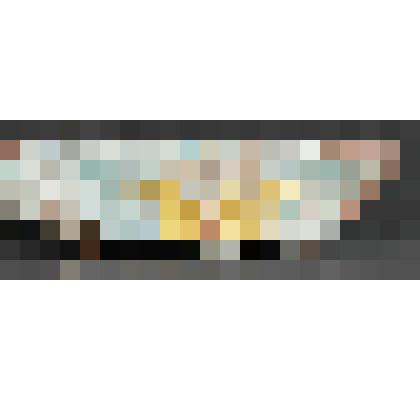 Изразец печной стенной рельефный полихромный. Фрагмент: верхний край