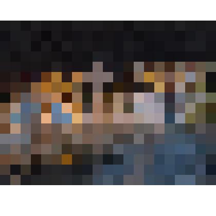 Ф/цв. Крестный ход в г. Покровске-Энгельсе в честь праздника Крещения Господня (священнослужители с хоругвями и крестами стоят у иордани). 18-19.01.2016