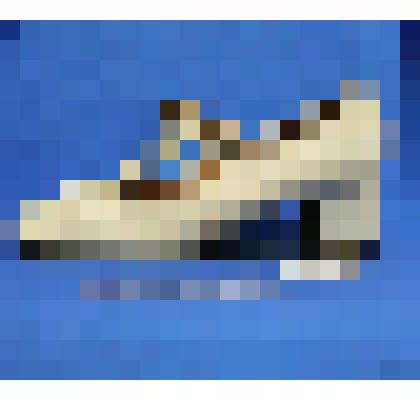 Обувь XIX-XX вв. Туфля левая модельная белая, отделка - решетки с отверствием