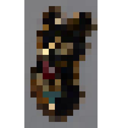 Значок спортивный- «Мишка олимпийский», черного цвета, из серии «Олимпиада - 80»