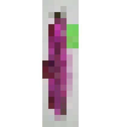 Елочное украшение, сосулька розовая