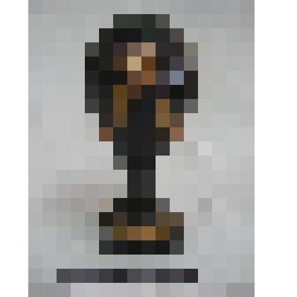 Ваза декоративная, черная