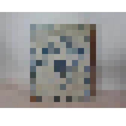 Изразец печной стенной гладкий расписной