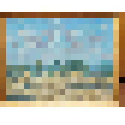 Картина "Сжатое поле". Кашменский Валентин Алексеевич