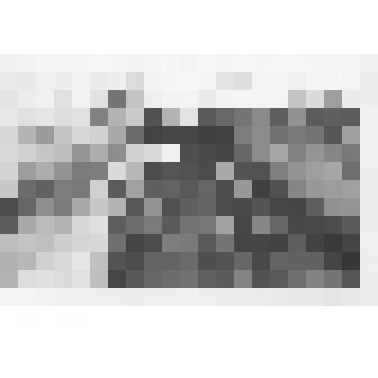 Фотография ч/б. Машинный зал Главной насосной станции