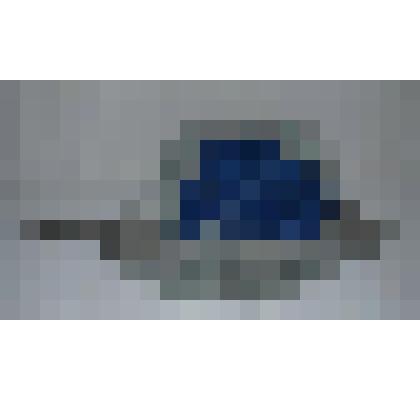 Шапка зимняя для мальчика сине-серого цвета